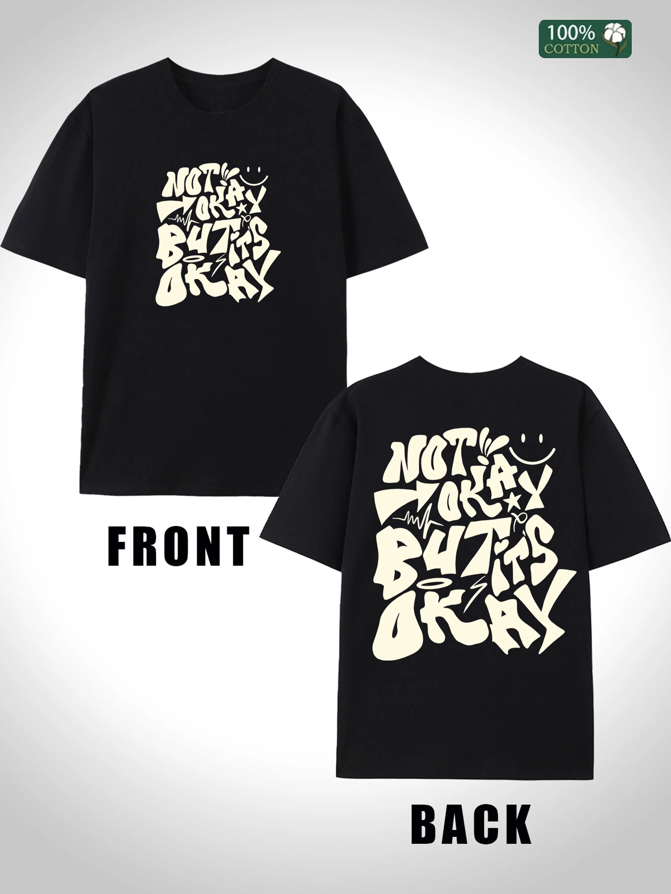 OK T Shirt Men's Fashion