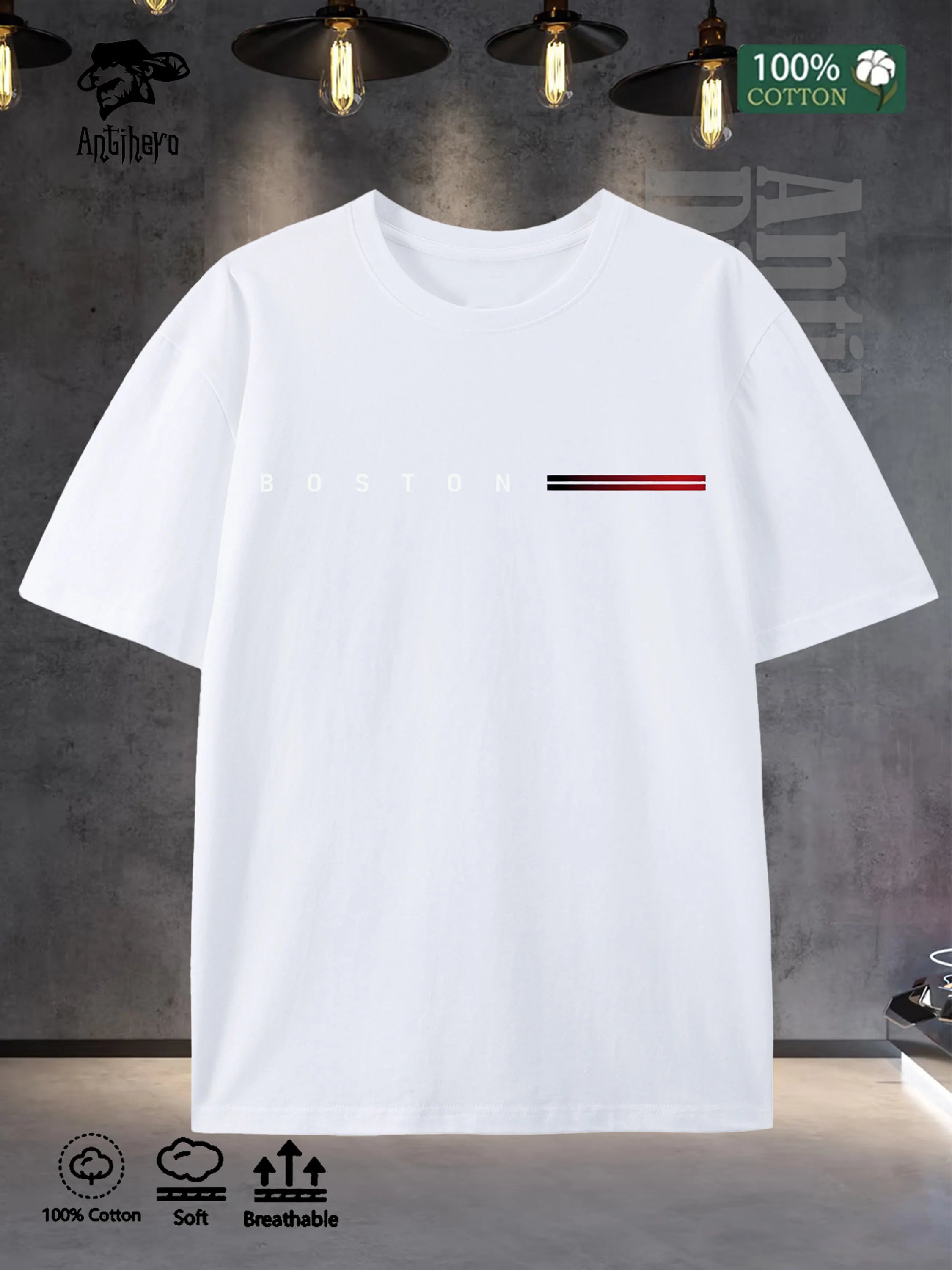 Boston Men's Tee Oversized