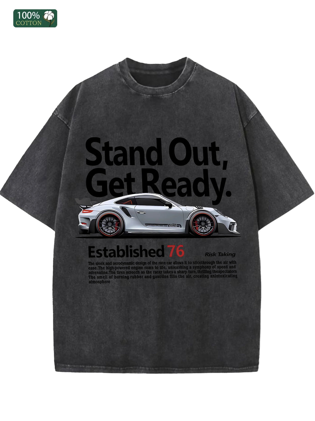 Stand Out Men's T Shirt Oversized