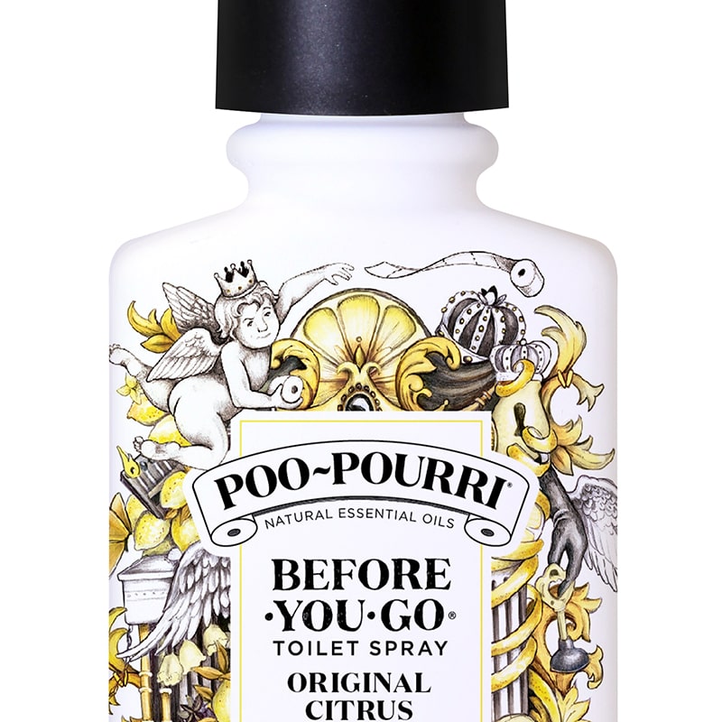 PooPourri Original Citrus (4oz.)  Lemon + Bergamot + Lemongrass